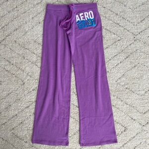 Aeropostale Y2K Low Rise Lightweight Lounge Pants Size XS NWT